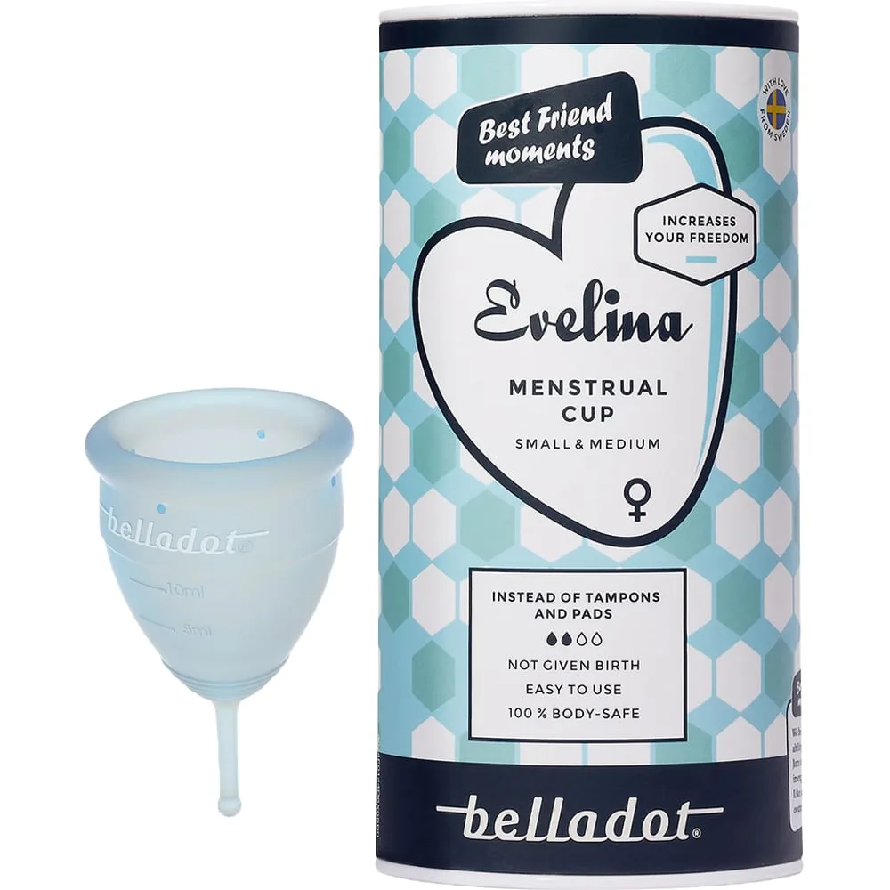 Belladot Evelina menskopp i storlek small och medium