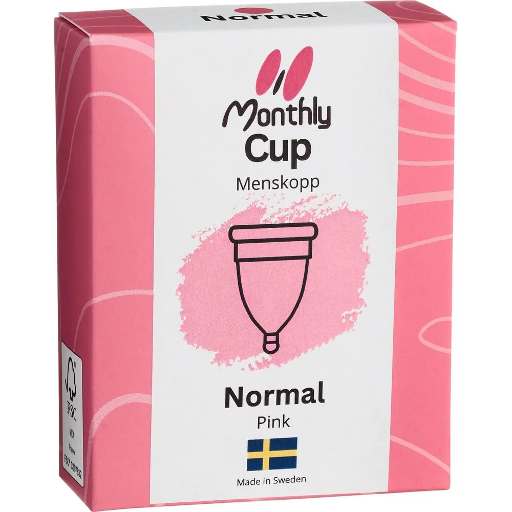 MonthlyCup menskopp i rosa, storlek Normal