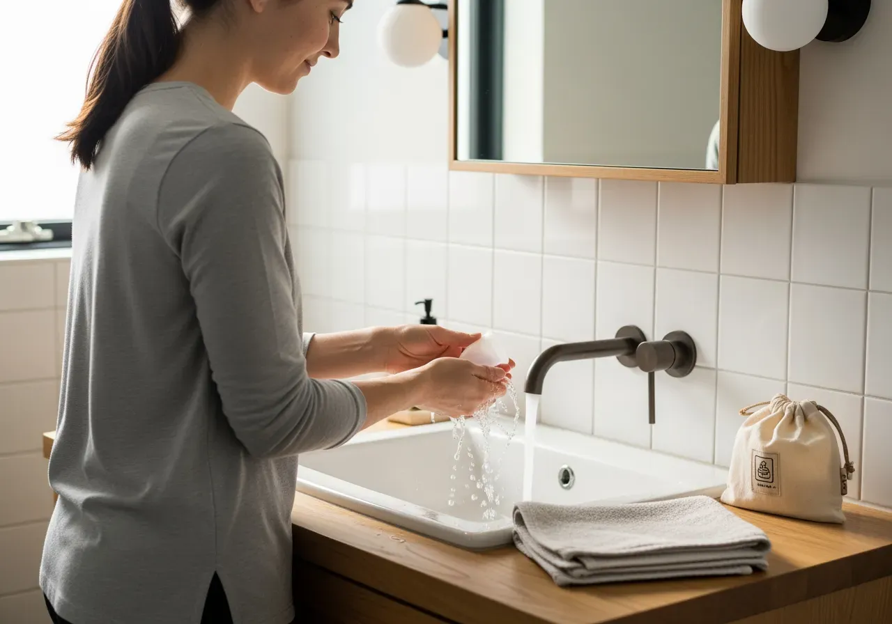 Menskopp för tungt flöde